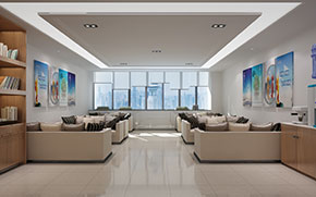 合肥卓源智能辦公室裝修設(shè)計案例效果圖